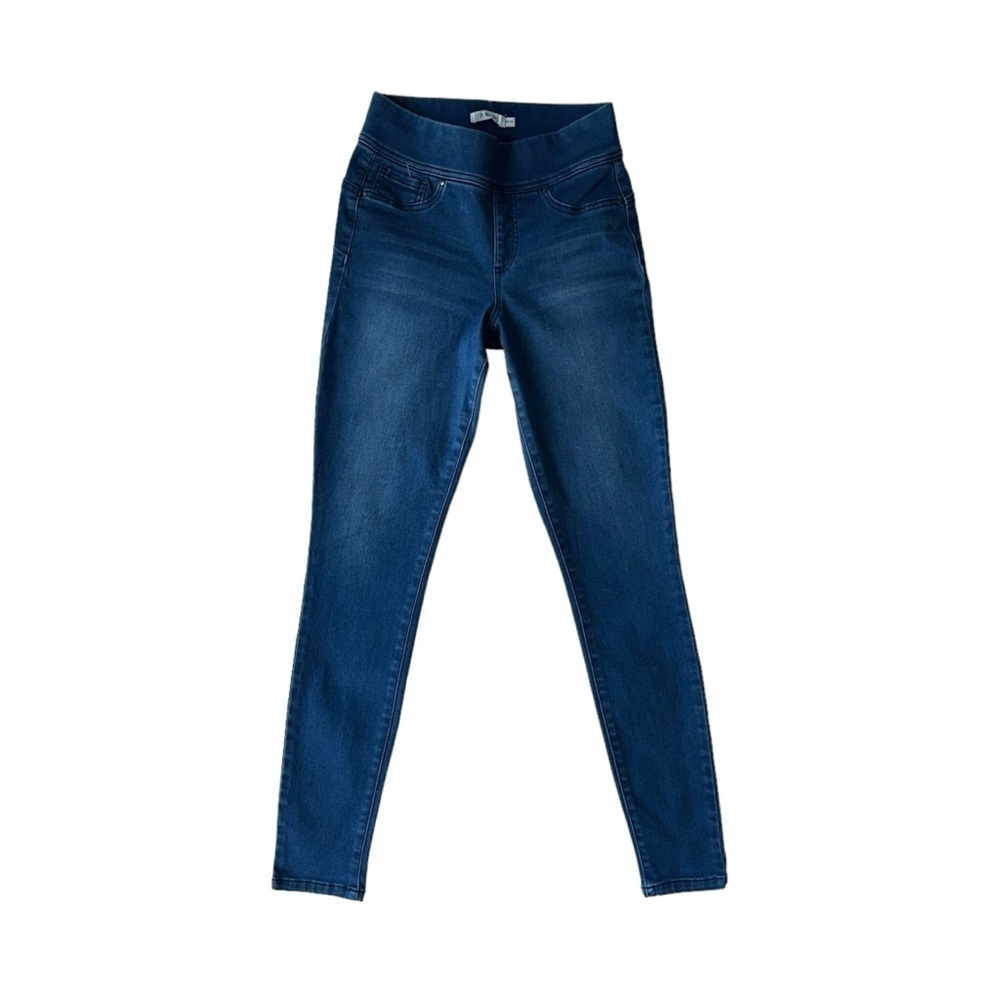 RICKI'S BLUE DENIM STYLE STRETCHY SKINNY LEGGINGS WOMENS SIZE XS - Picture 16 of 16